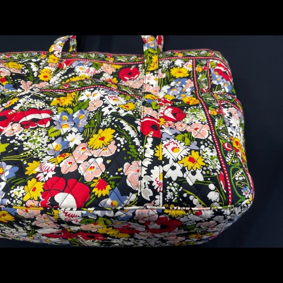 Vera Bradley Floral Tote Bag - Satchel - Picture 2 of 12